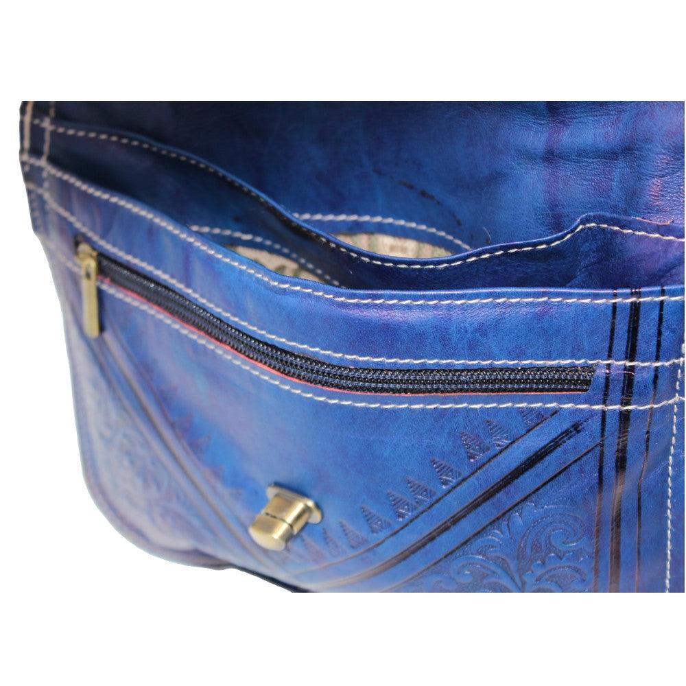 Bolso marroquí de cuero natural Fes - Varios Colores