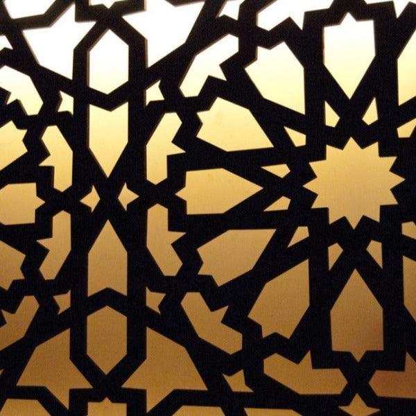 Cabecero de Cama Árabe Retroiluminado LED RGB Mando + Control Móvil