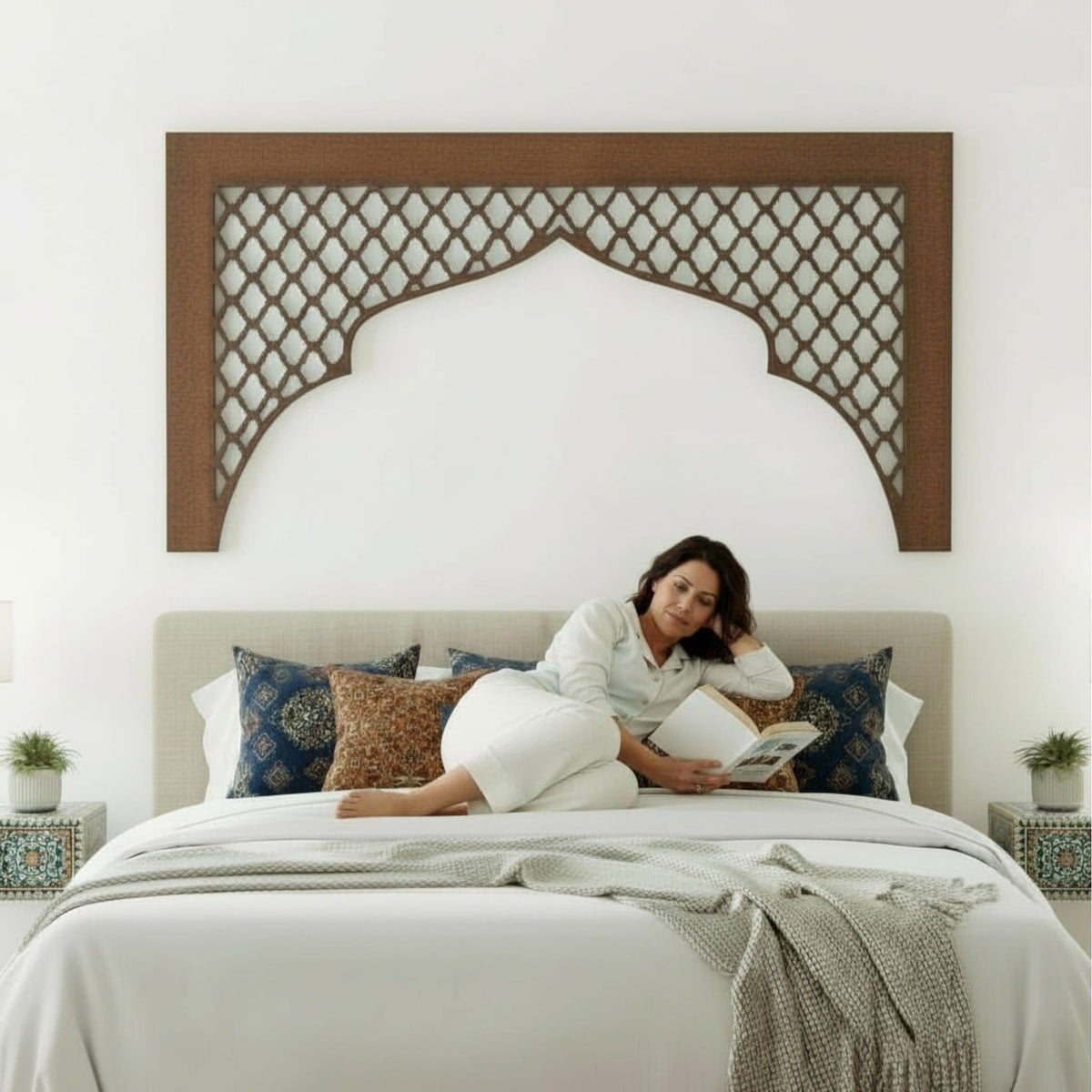 cabecero wengue nazari mujer