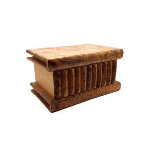 Caja mágica secreta árabe en madera de Thuya