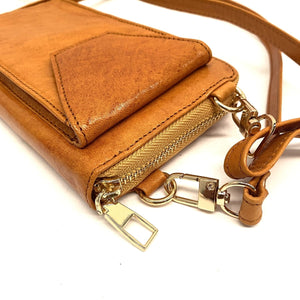 Cartera marroquí de cuero de cabra natural + Funda Móvil