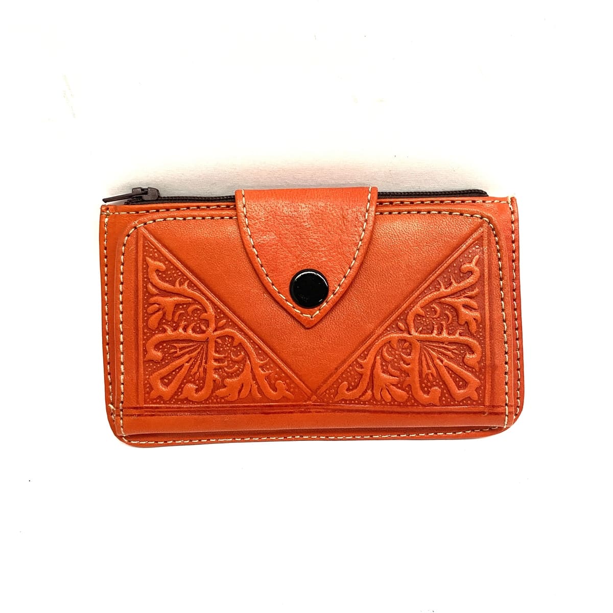 Cartera marroquí de piel Tabihe - marroquinería 100% artesanía