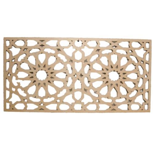 Celosía Árabe Diseño Alhambra - 100x60cm