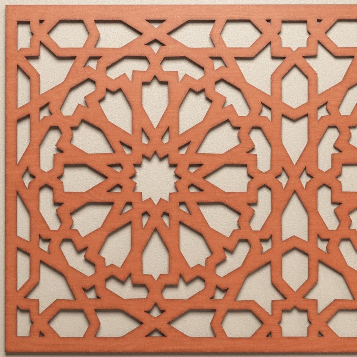 celosía estrella cerezo