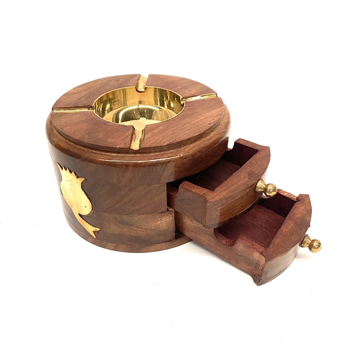 Cenicero de madera souvenir Granada 2 cajones