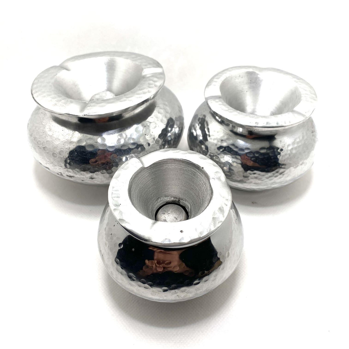 Cenicero marroquí metálico artesano