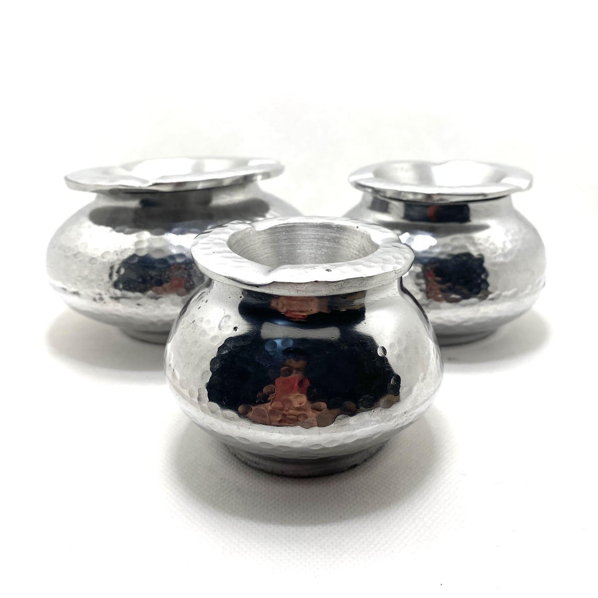 Cenicero marroquí metálico artesano