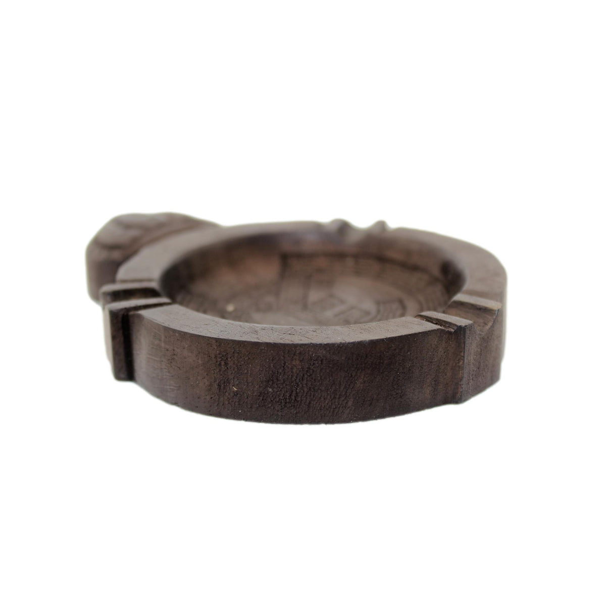 Cenicero Real Madrid artesanal de madera