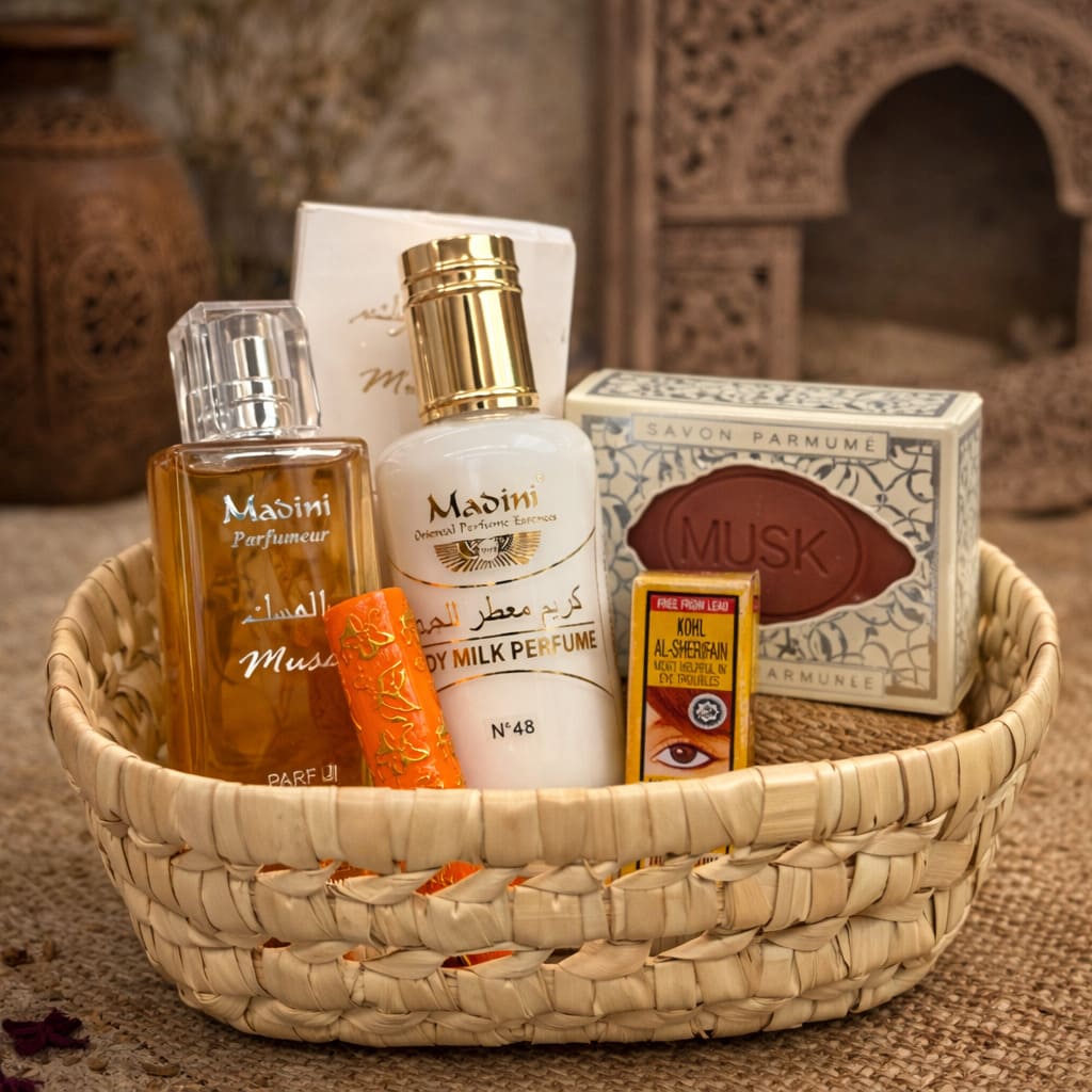 cesta cosmética madini Musk arabe