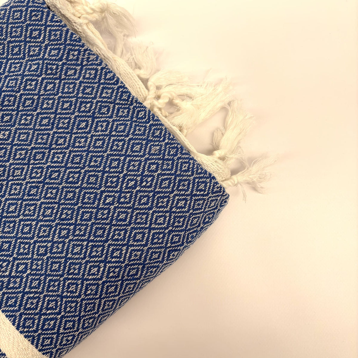 colcha marrakech azul flecos