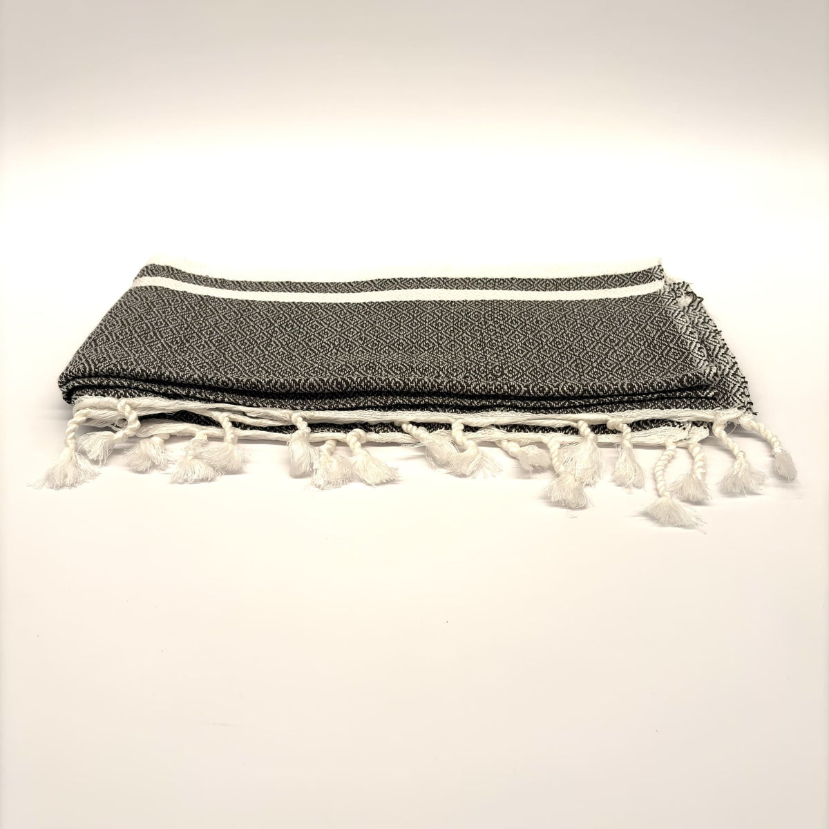 colcha marrakech gris artesanal