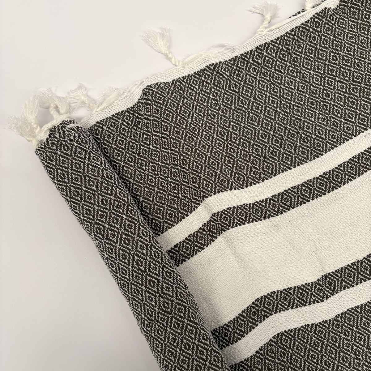 colcha marrakech gris rayas