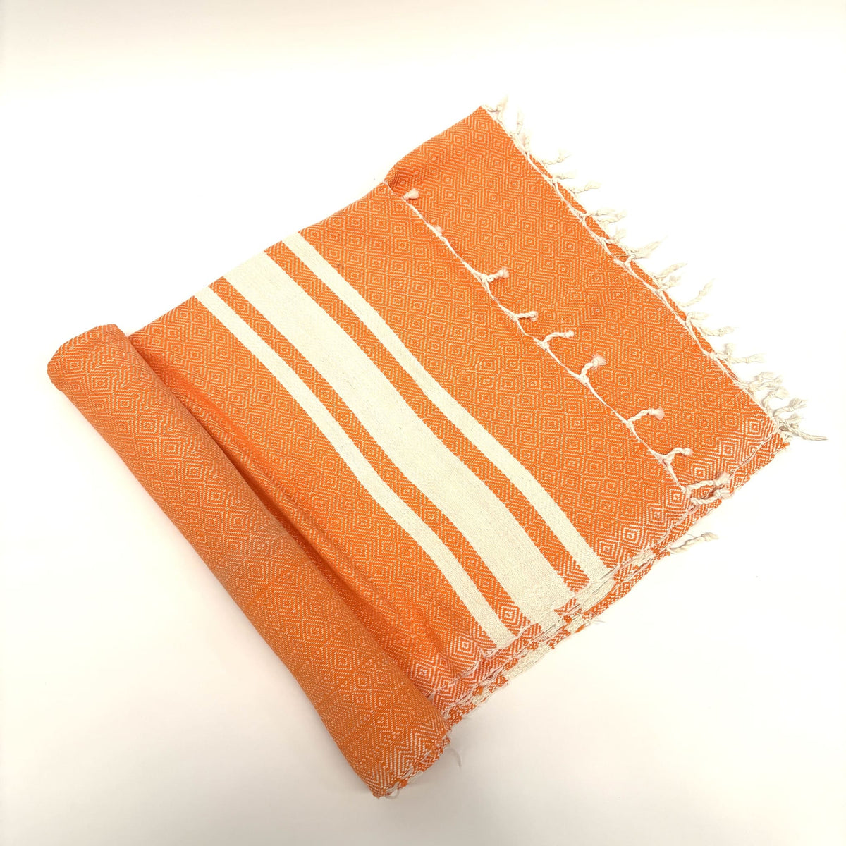 colcha marrakech naranja algodón 185