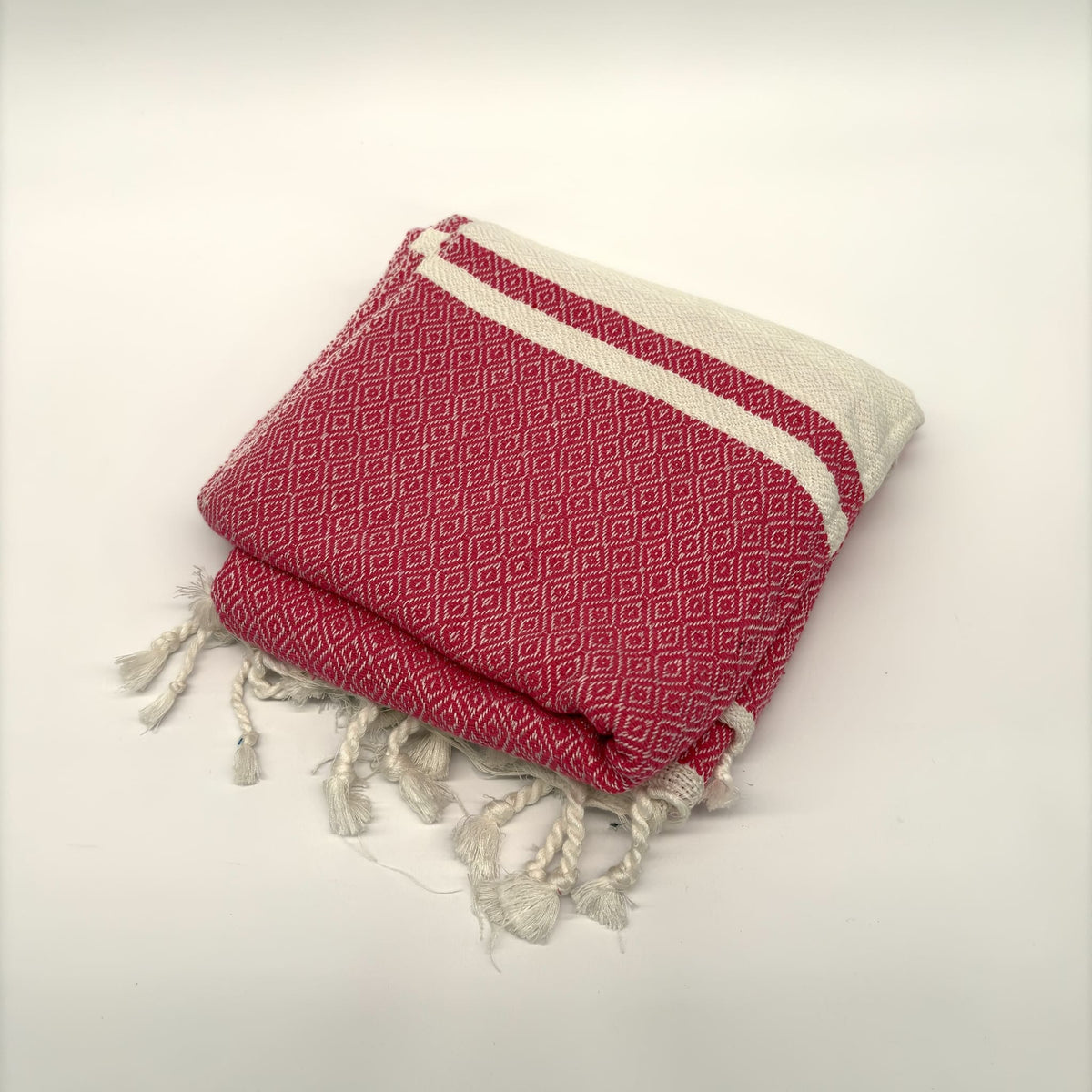 colcha marrakech rosa flecos