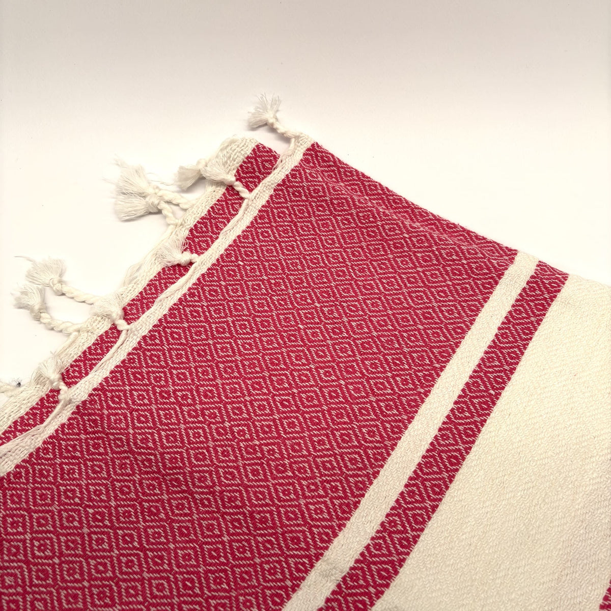 colcha marrakech rosa rayas