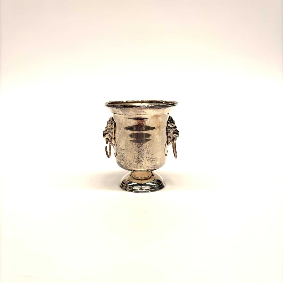 copa níquel bañada plata