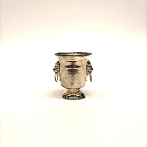copa níquel bañada plata