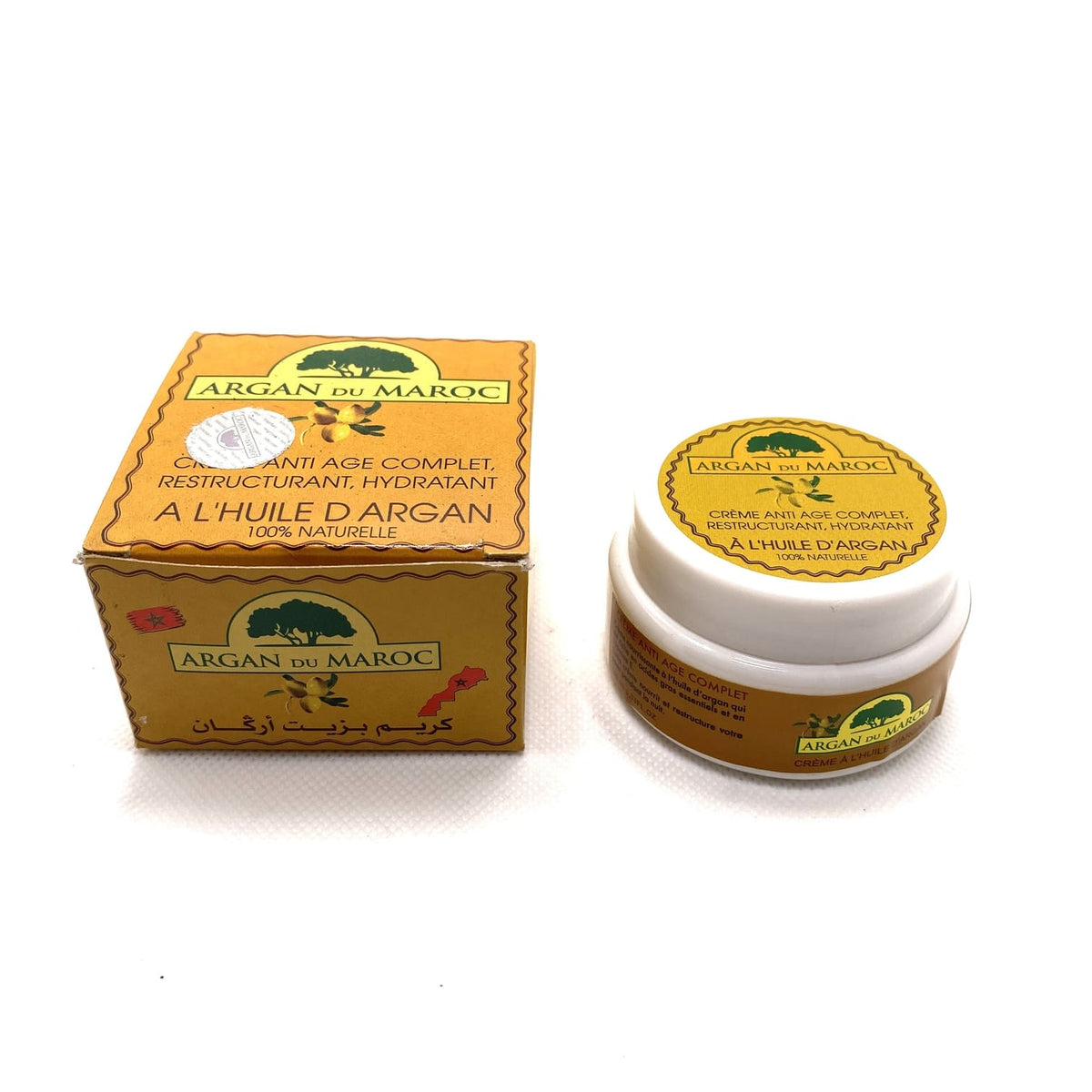 Crema antiedad aceite de argán