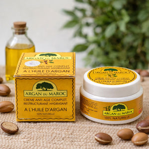 crema aceite de argán hidratante