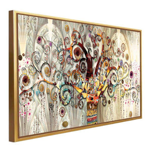 cuadro árbol multicolor AGS11