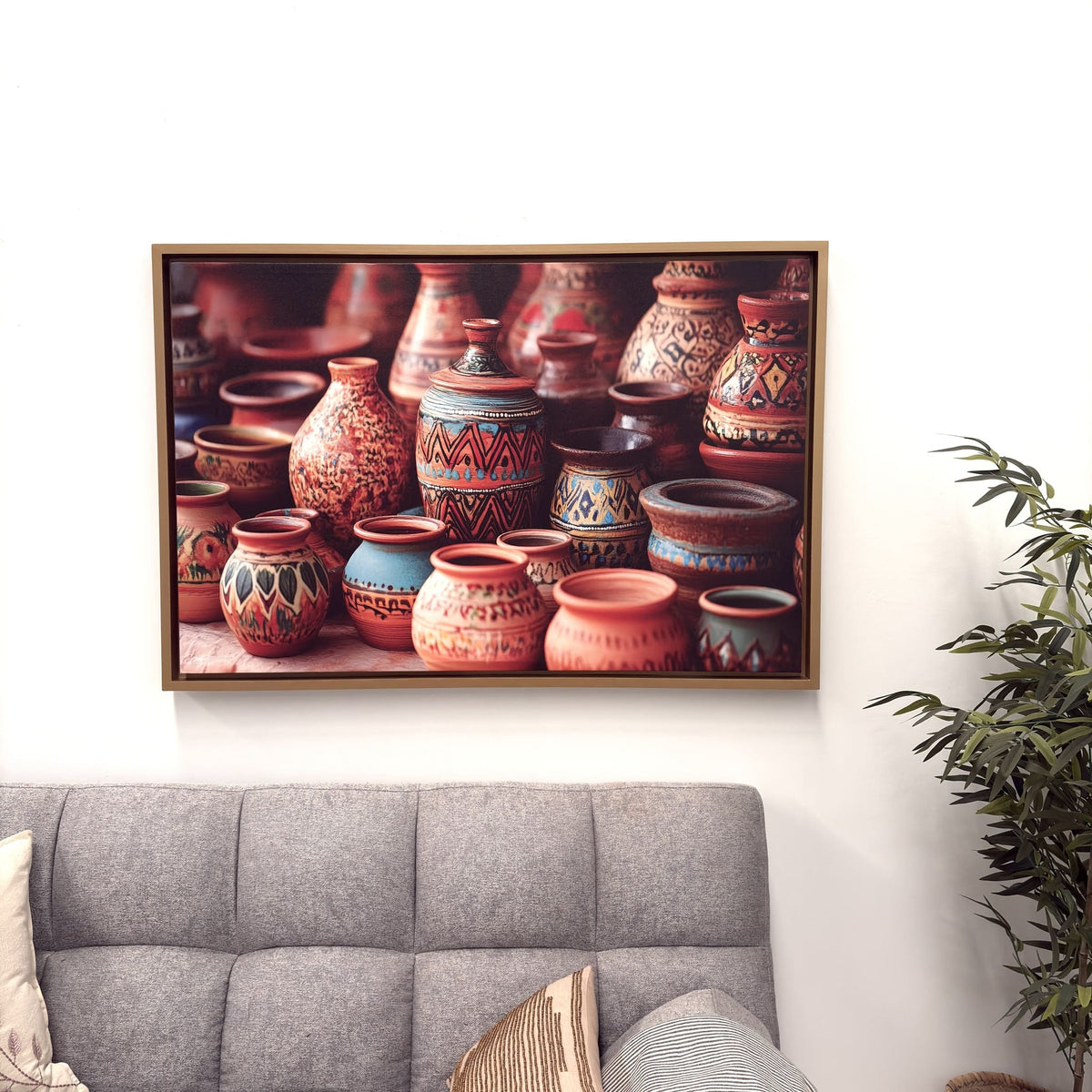 cuadro cerámica marroquí AGS3 salon