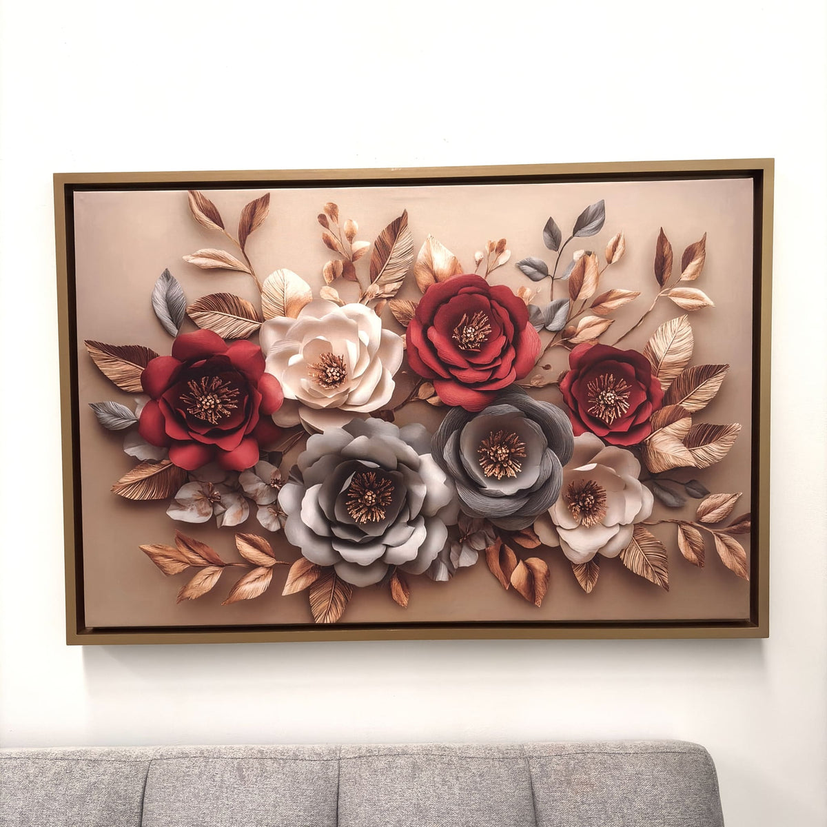 cuadro floral naturaleza detalle