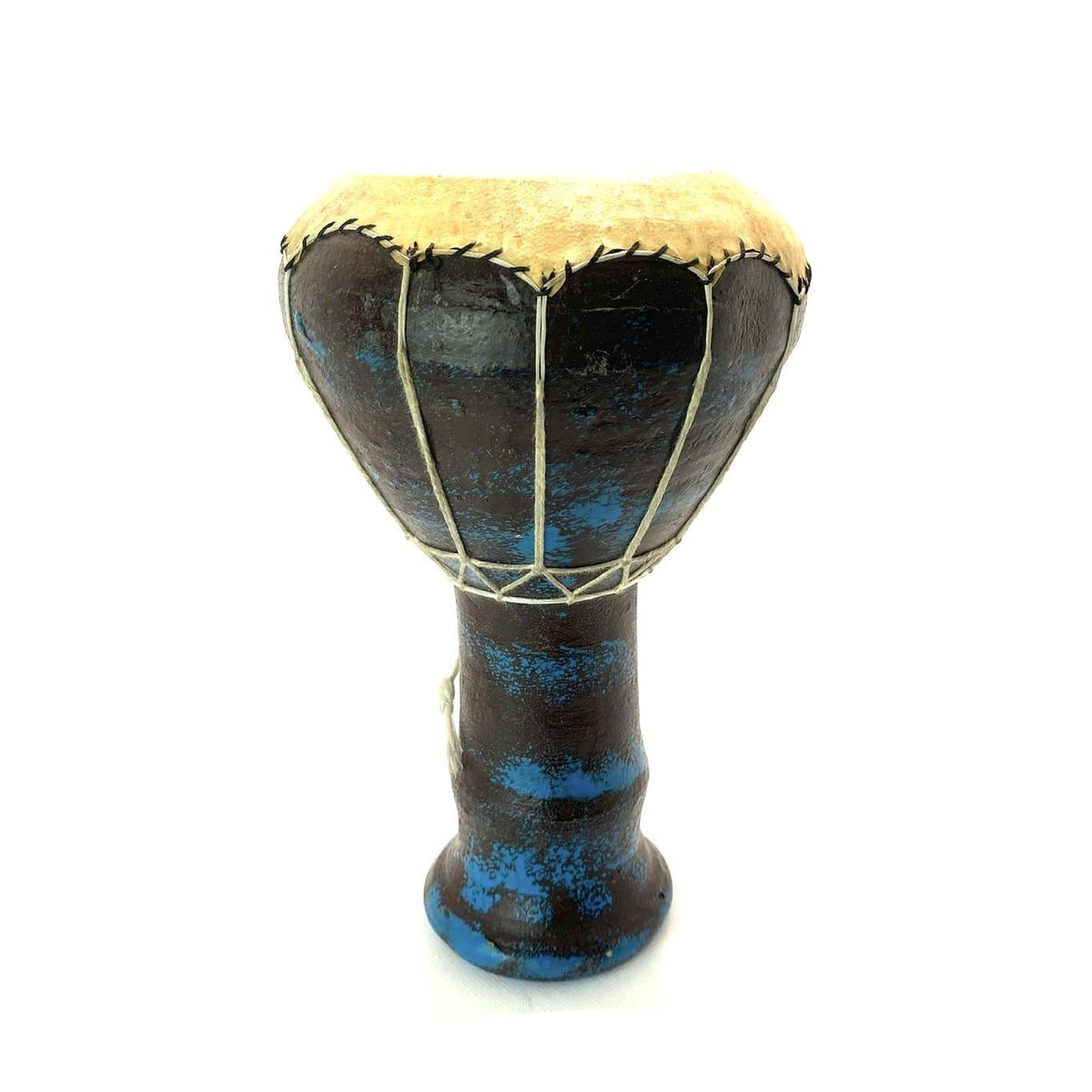 Darbuka marroquí de cerámica y piel