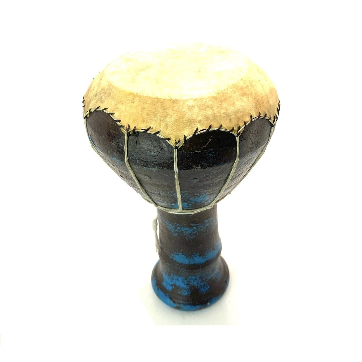 Darbuka marroquí de cerámica y piel