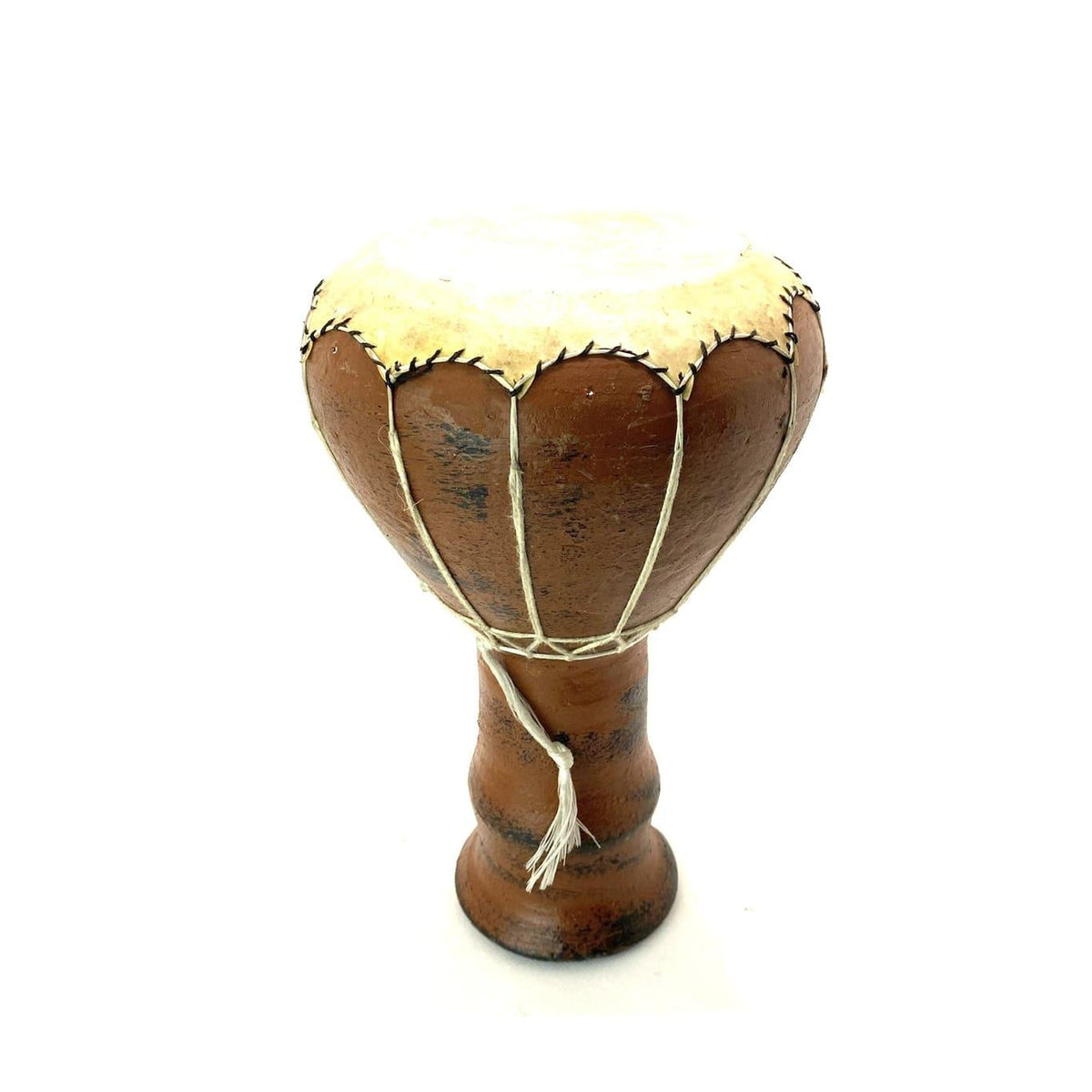 Darbuka marroquí de cerámica y piel