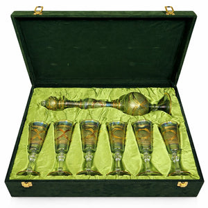 decantador verde funda