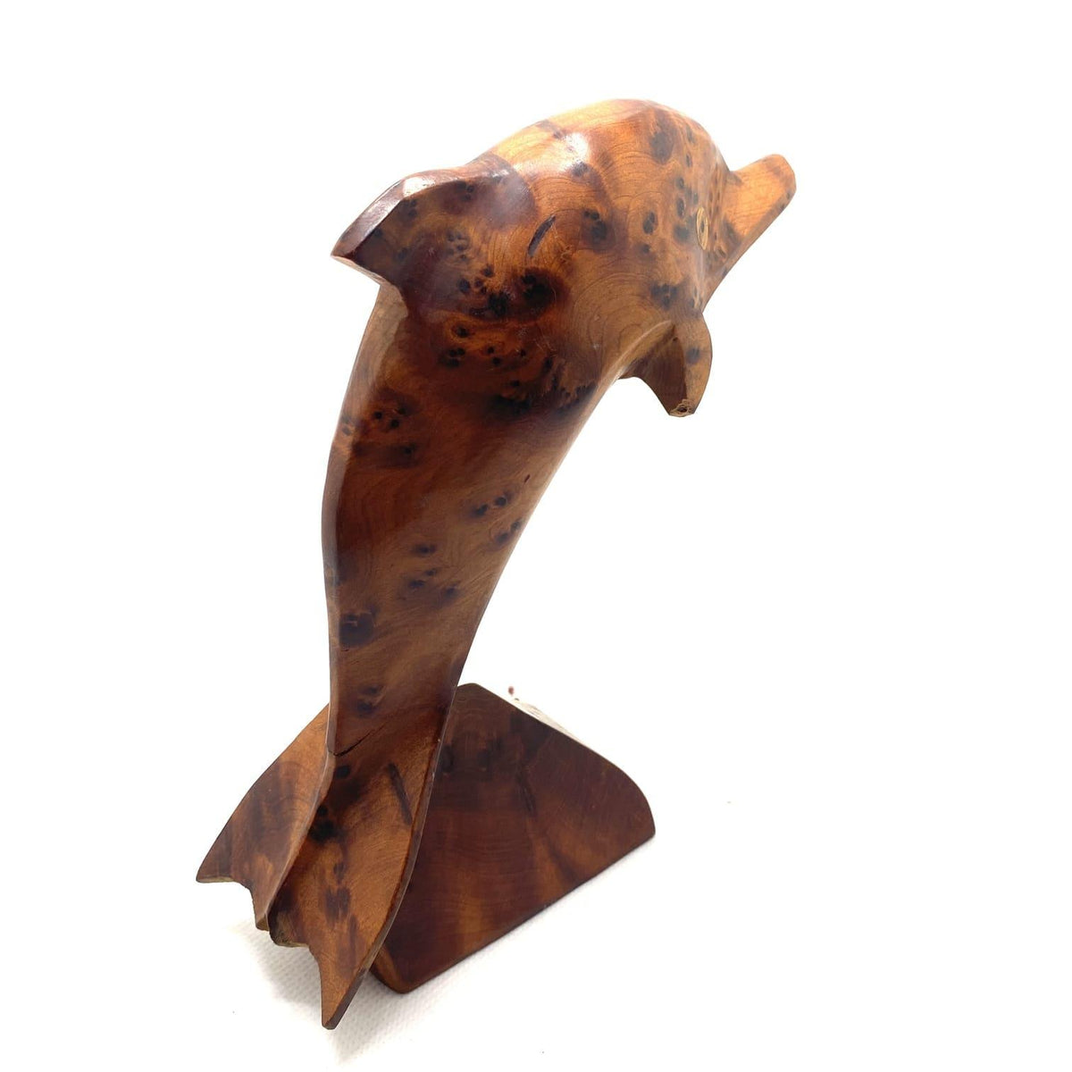 Delfín marroquí en madera de Thuya
