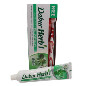 Dentífrico natural ayurveda DABUR Herbal Basil