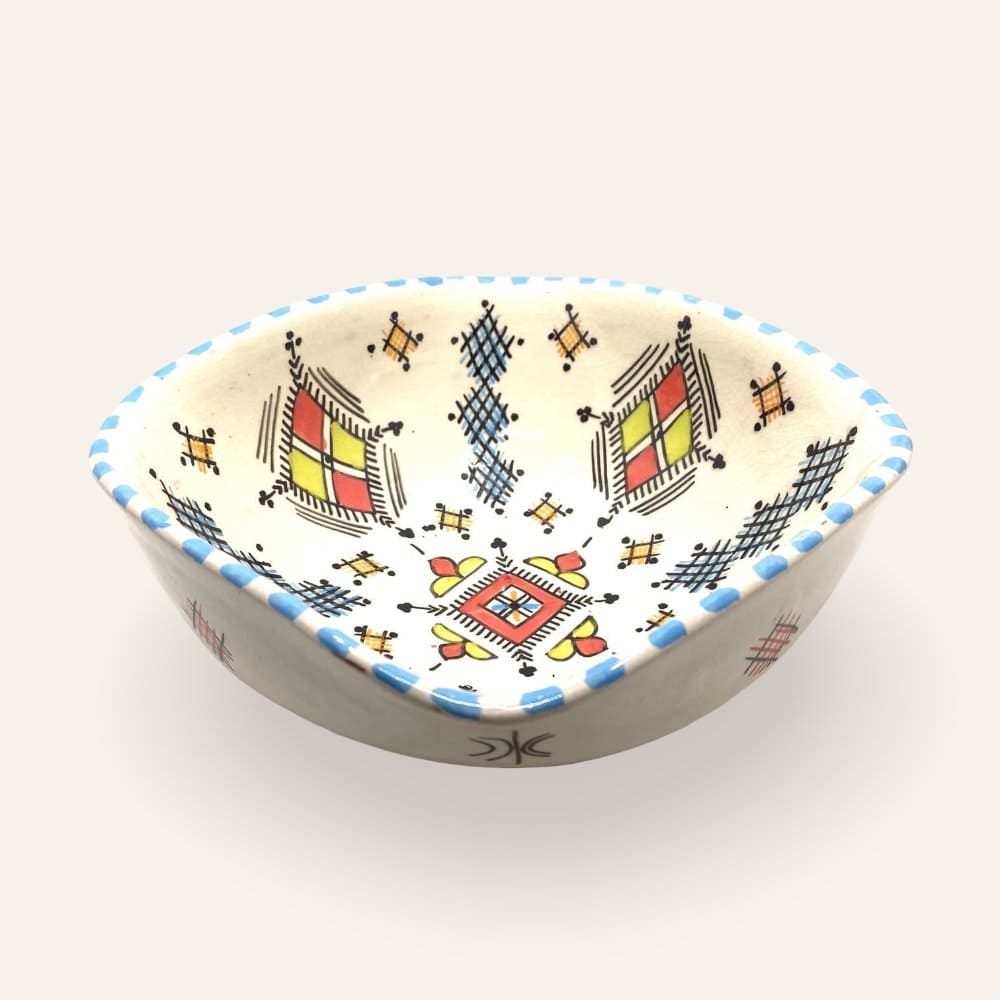 ensaladera marroquí Fez cerámica 20cm
