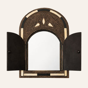 Espejo Árabe de Hueso BOU REGREG 35x25 | Decoración Árabe
