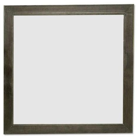 Espejo marroquí cuadrado de madera