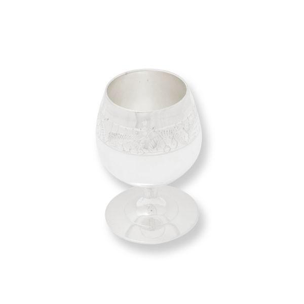 Estuche Árabe Premium de 6 Copas de Níquel Bañadas en Plata