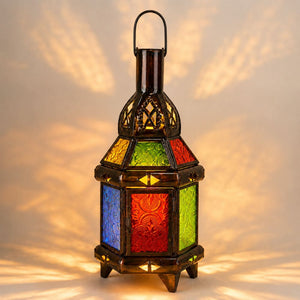 farol árabe hexagonal vela 22