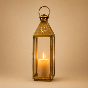 Farol árabe KBD dorado
