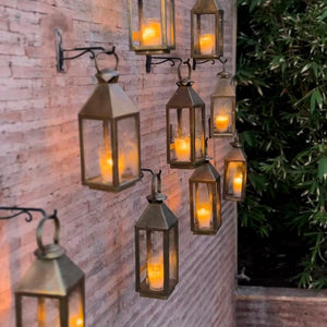 farol dorado exterior