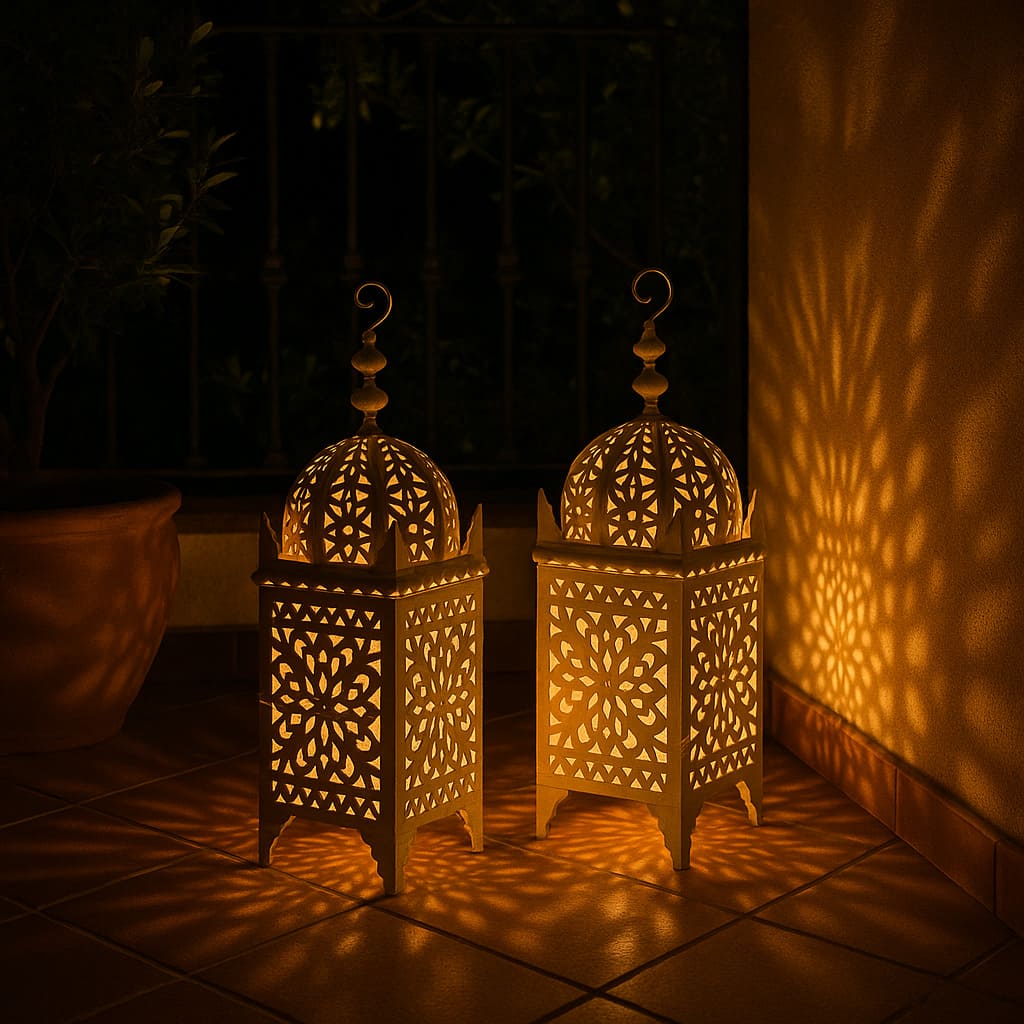 farol marroquí menara forja