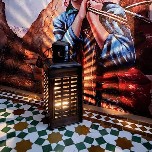 Farol Marroquí para Vela - Diseño Assilah