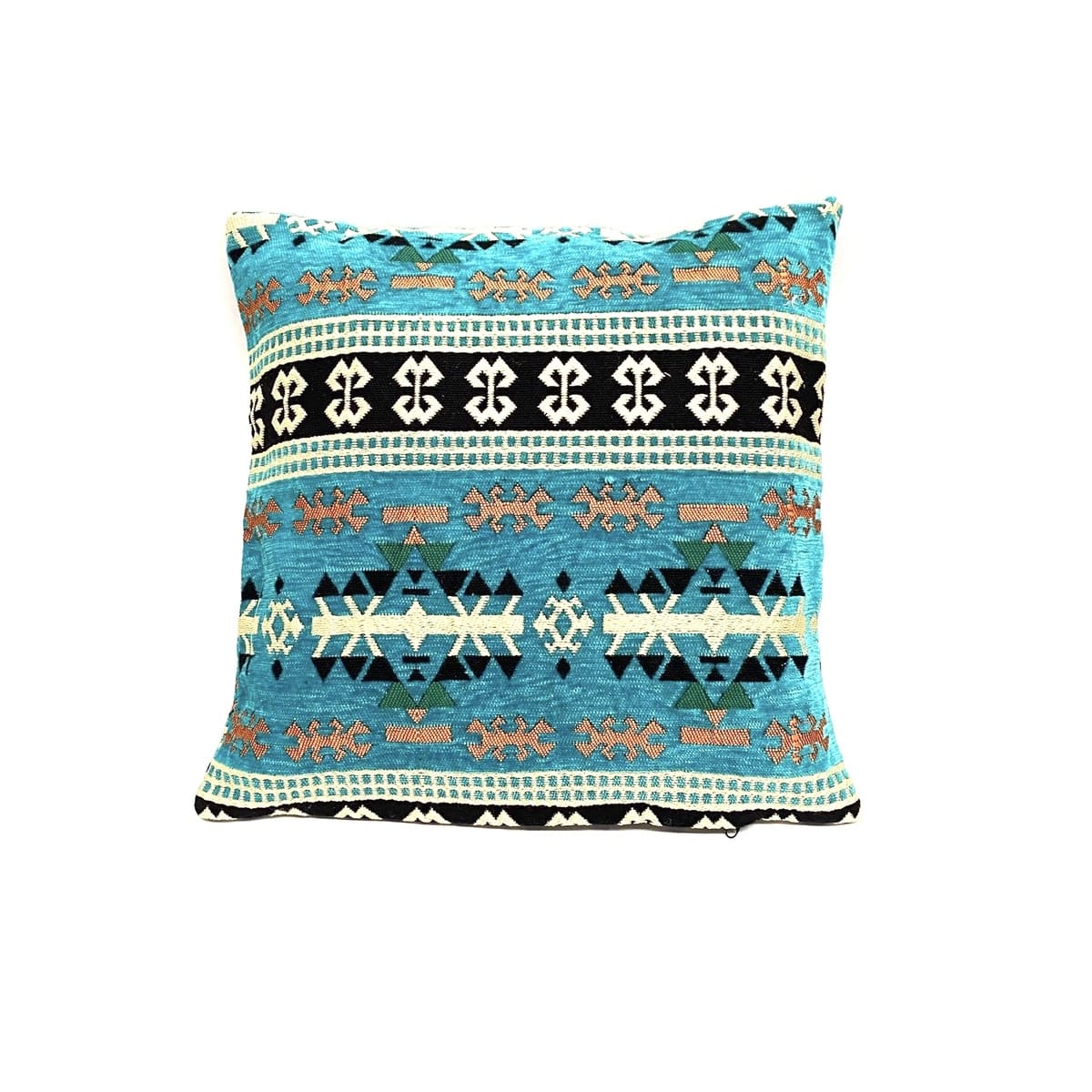 funda de cojín árabe bereber turquesa artesano