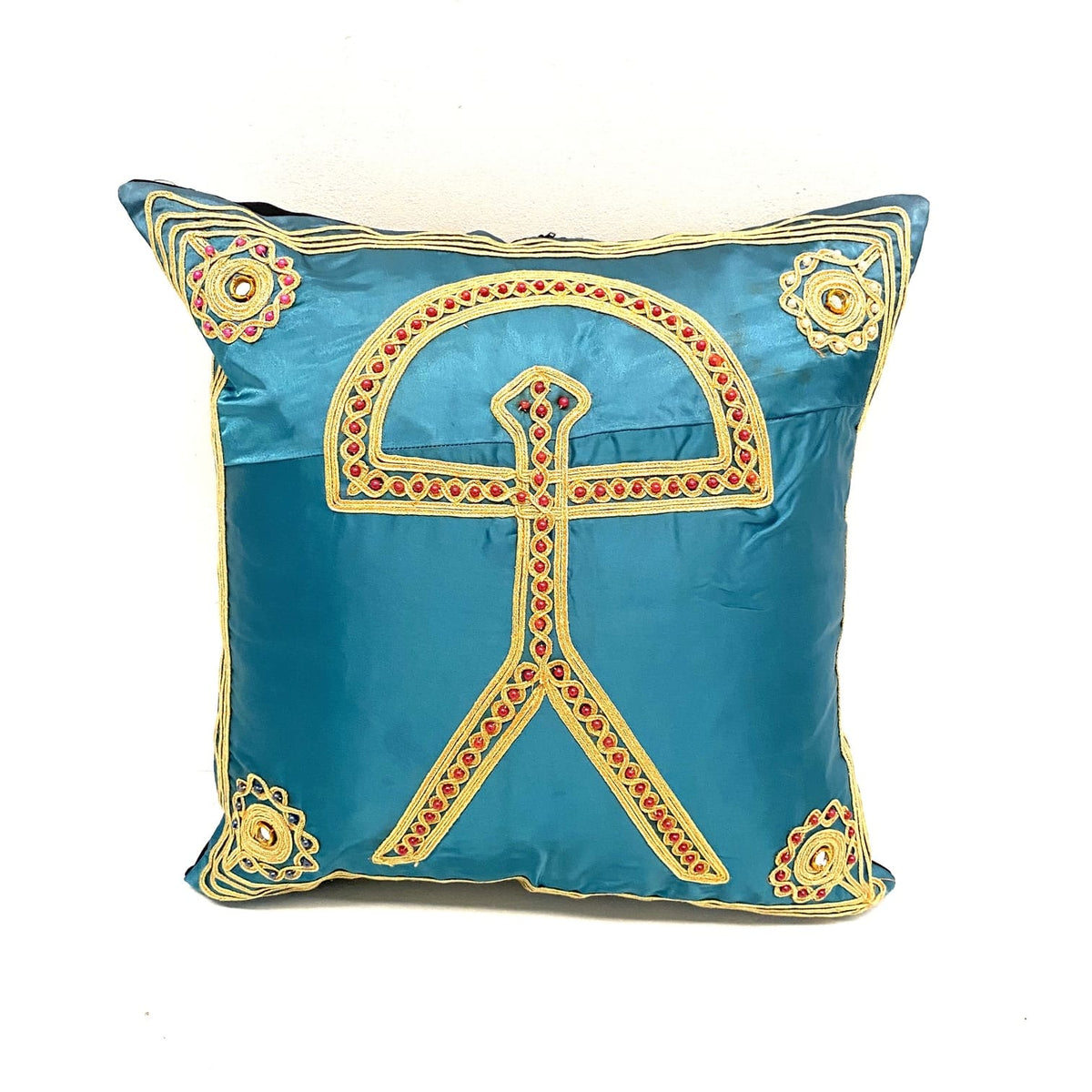 Funda de cojín Indalo Turquesa