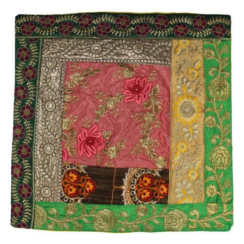 Funda de cojín de India - modelo lentejuelas