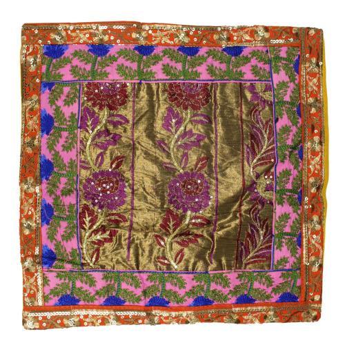 Funda de cojín de India - modelo lentejuelas