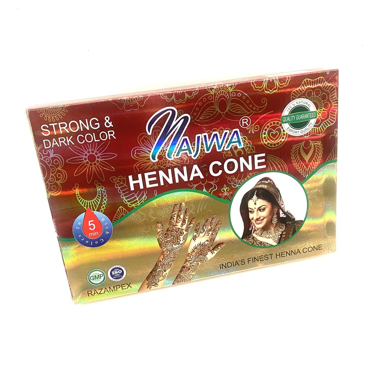 henna árabe roja najwa 