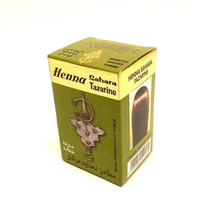 Henna Sahara Tazarine natural verde