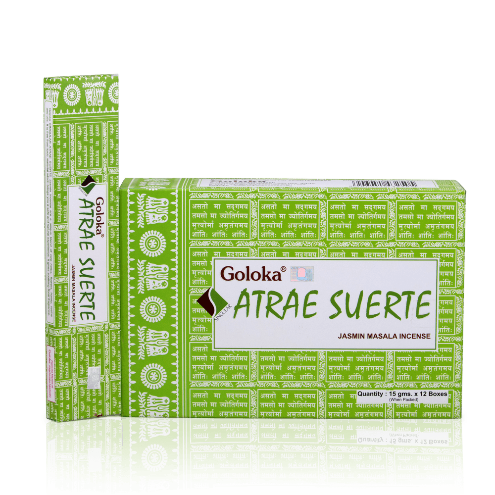 Incienso atrae suerte Goloka en varitas