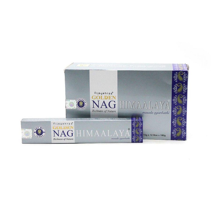Incienso Golden Nag Himalaya en varitas Vijayshree
