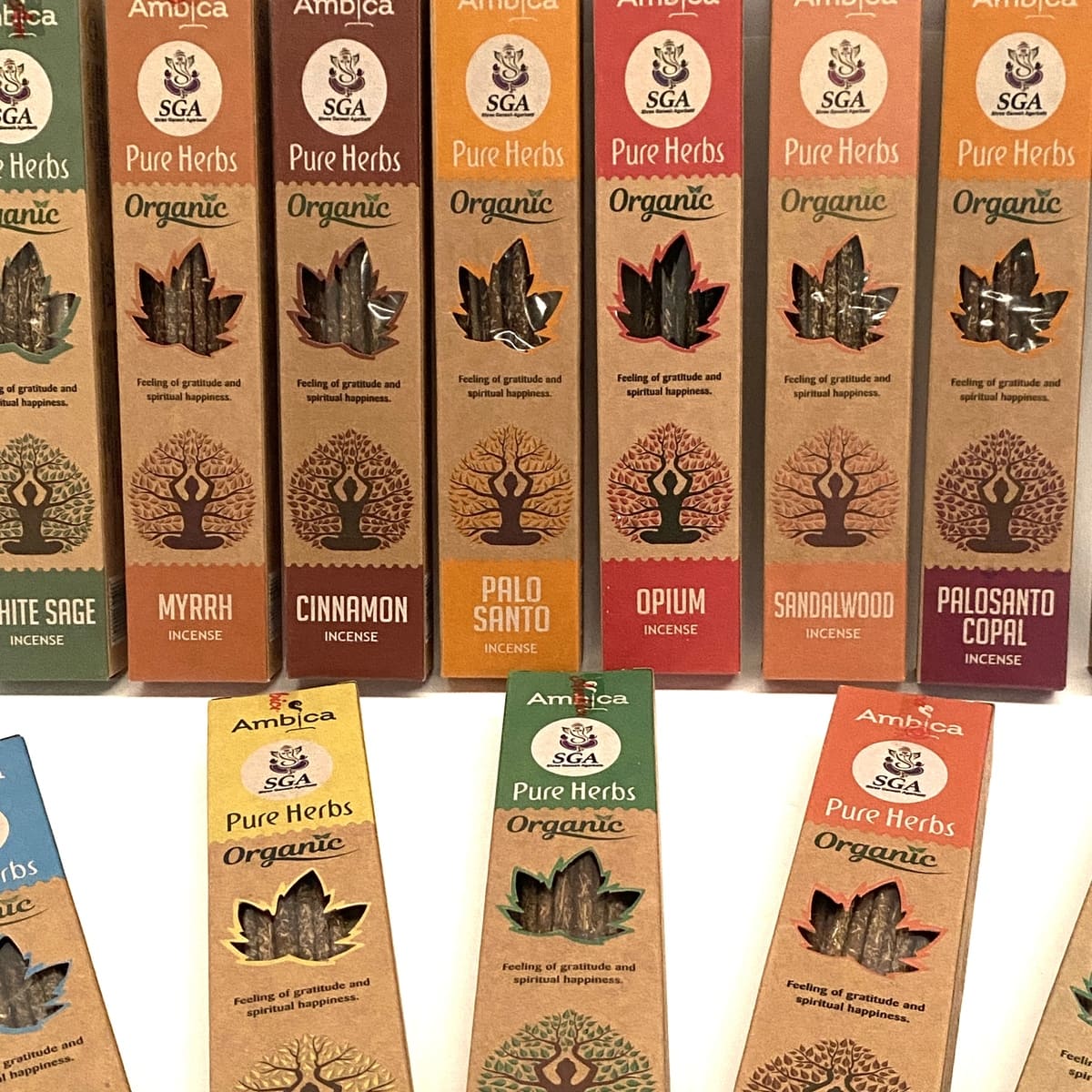 incienso orgánico natural ecológico india